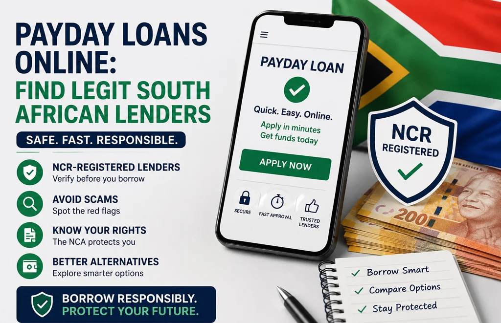 Payday Loans Online: How to Find Legit South African Lenders Safely